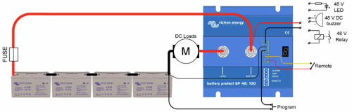 Victron Energy Victron Battery Protector BP-100 - 48V Batteriewõchter